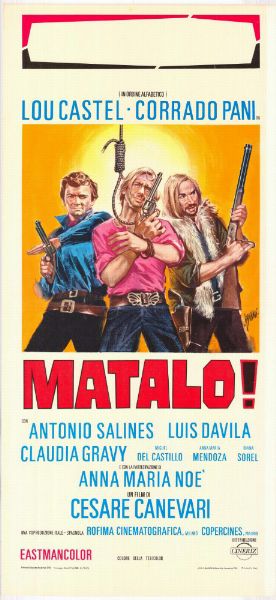 Repro 30x40cm - MATALO ! - Italienne