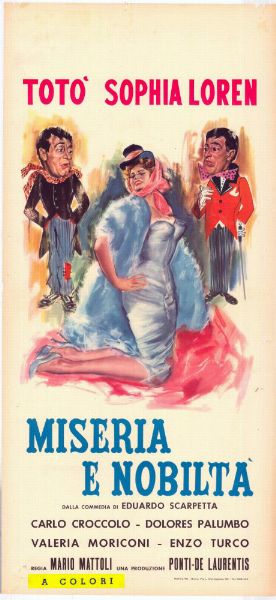 Repro 30x40cm - TOTO MISERE ET NOBLESSE - Italienne