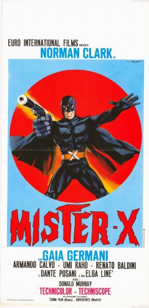 Repro 30x40cm - MISTER X - Italienne