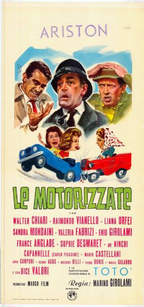 Repro 30x40cm - MOTORISEES (les) - Italienne