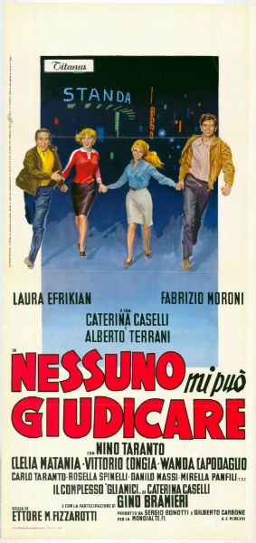 Repro 30x40cm - NESSUNO MI PUO GIUDICARE - Italienne