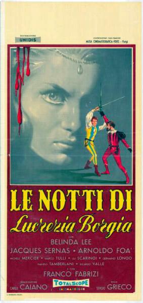 Repro 30x40cm - NUITS DE LUCRECE BORGIA (les) - Italienne