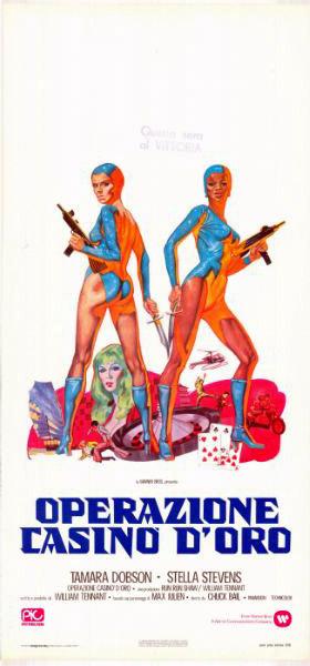 Repro 30x40cm - CLEOPATRA JONES AND THE CASINO OF GOLD - Italienne
