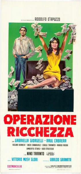 Repro 30x40cm - OPERAZIONE RICCHEZZA - Italienne