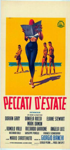 Repro 30x40cm - PECCATI D'ESTATE - Italienne