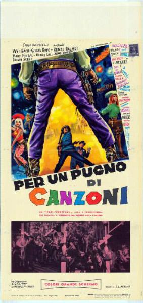 Repro 30x40cm - PER UN PUGNO DI CANZONI - Italienne