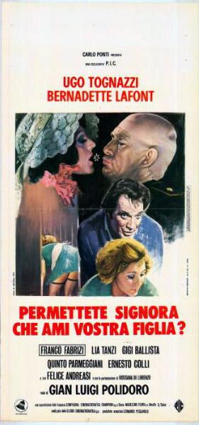 Repro 30x40cm - PERMETTE SIGNORA CHE AMI VOSTRA FIGLIA? - Italienne