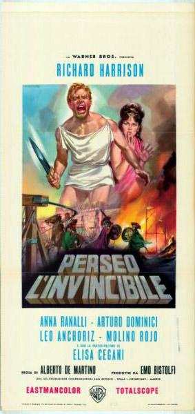 Repro 30x40cm - PERSEE L'INVINCIBLE - Italienne