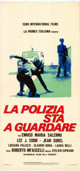 Repro 30x40cm - POLIZIA STA A GUARDARE (la) - Italienne