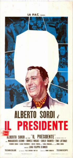 Repro 30x40cm - PRESIDENTE DEL BORGOROSSO FOOTBALL CLUB (il) - Italienne
