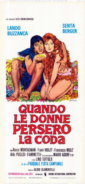Repro 30x40cm - QUANDO LE DONNE PERSERO LA CODA - Italienne
