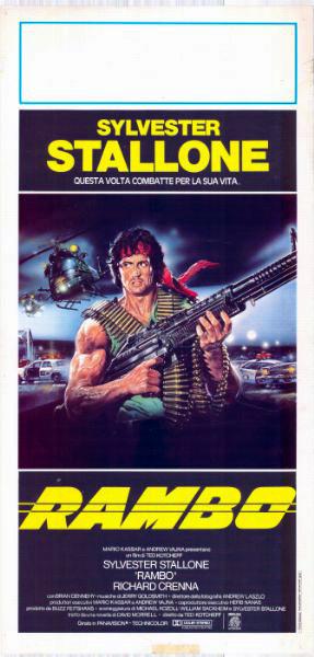 Affiche - RAMBO - 33x71cm