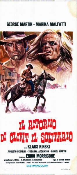 Repro 30x40cm - RETORNO DE CLINT EL SOLITARIO (el) - Italienne