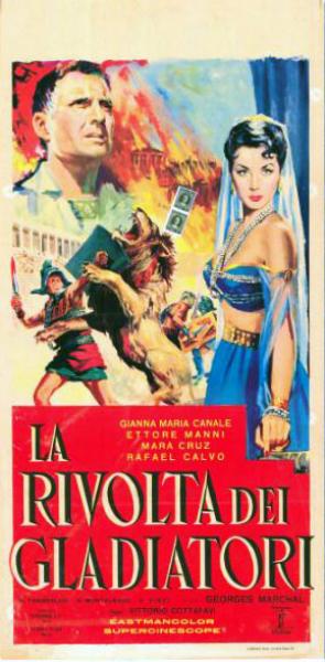 Repro 30x40cm - REVOLTE DES GLADIATEURS (la) - Italienne