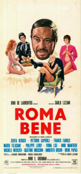 Repro 30x40cm - SCANDALE A ROME - Italienne