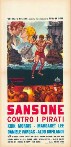 Repro 30x40cm - SANSONE CONTRO I PIRATI - Italienne