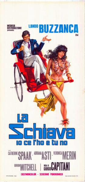 Repro 30x40cm - SCHIAVA IO CE L'HO E TU NO (la) - Italienne