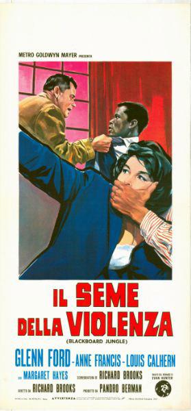 Repro 30x40cm - GRAINE DE VIOLENCE - Italienne