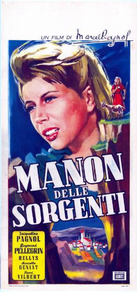 Affiche - MANON DES SOURCES - 33x71cm