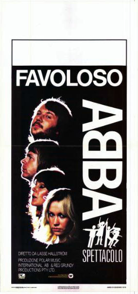 Affiche - FAVOLOSO ABBA - 33x71cm