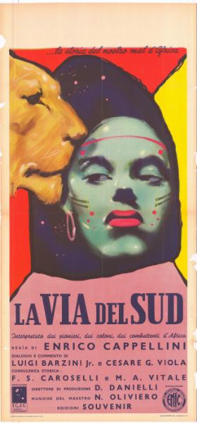 Repro 30x40cm - VIA DEL SUD (la) - Italienne