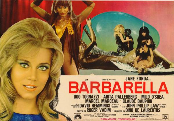 Repro 30x40cm - BARBARELLA - Italienne