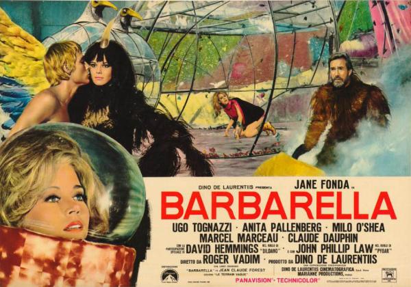 Repro 30x40cm - BARBARELLA - Italienne B