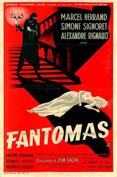 Affiche - FANTOMAS - Ressortie 80x120cm