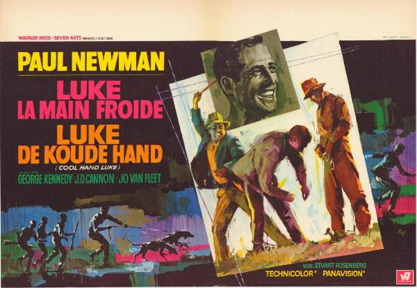 Affiche - LUKE LA MAIN FROIDE - 36x56cm