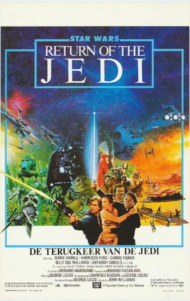 Repro 30x40cm - RETOUR DU JEDI (le) - Belge
