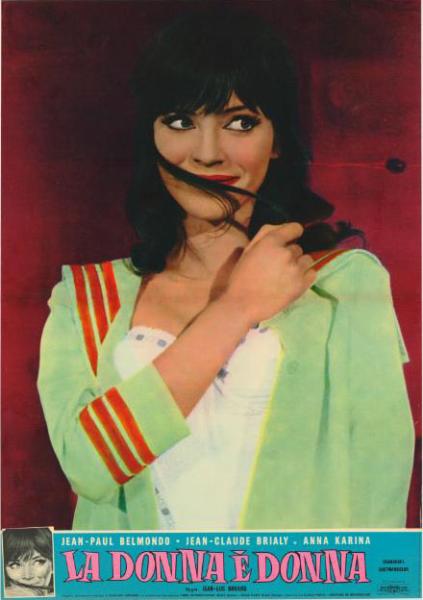 Repro 30x40cm - UNE FEMME EST UNE FEMME - Italienne