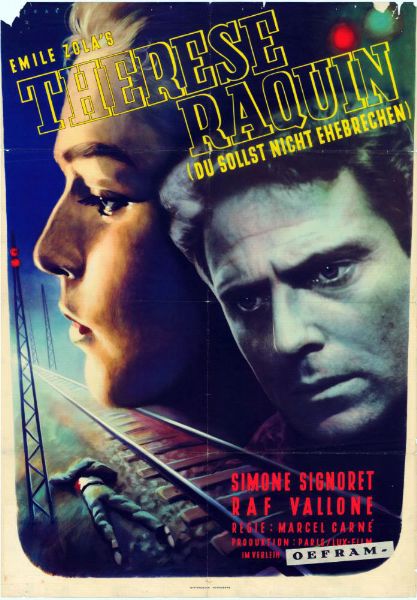Repro 30x40cm - THERESE RAQUIN - Allemande