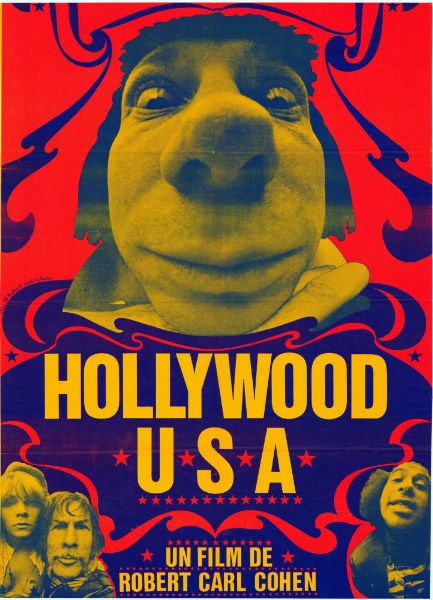 Repro 30x40cm - HOLLYWOOD U.S.A. - Française