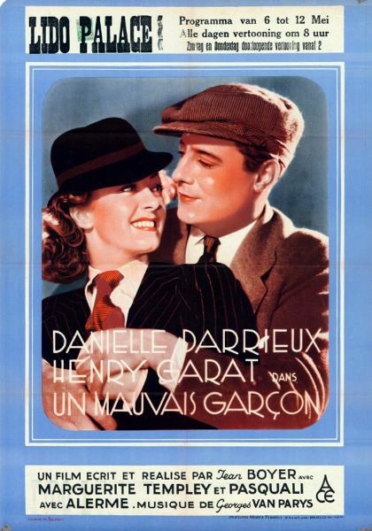 Repro 30x40cm - UN MAUVAIS GARCON - Belge