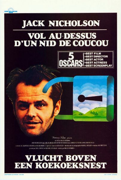Affiche - VOL AU DESSUS D'UN NID DE COUCOU - 36x56cm