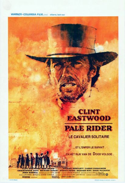 Repro 30x40cm - PALE RIDER - Belge