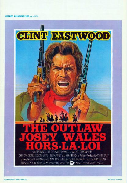 Repro 30x40cm - JOSEY WALES HORS-LA-LOI - Belge