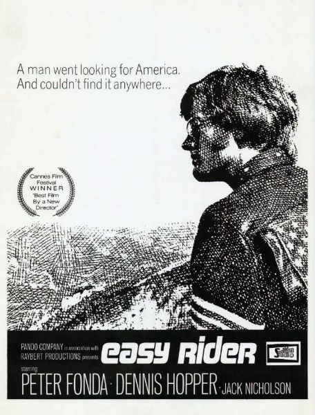 Repro 30x40cm - EASY RIDER - Belge