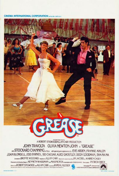 Repro 30x40cm - GREASE - Belge