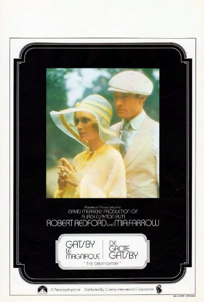 Repro 30x40cm - GATSBY LE MAGNIFIQUE - Belge
