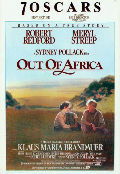 Repro 30x40cm - OUT OF AFRICA - Belge