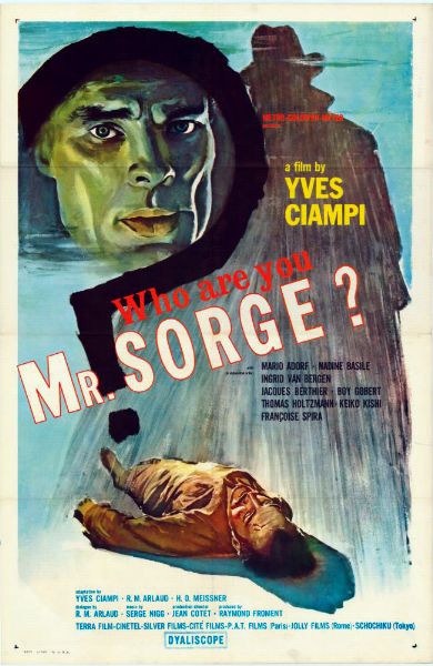 Affiche - QUI ETES VOUS MONSIEUR SORGE ? - 70x105cm