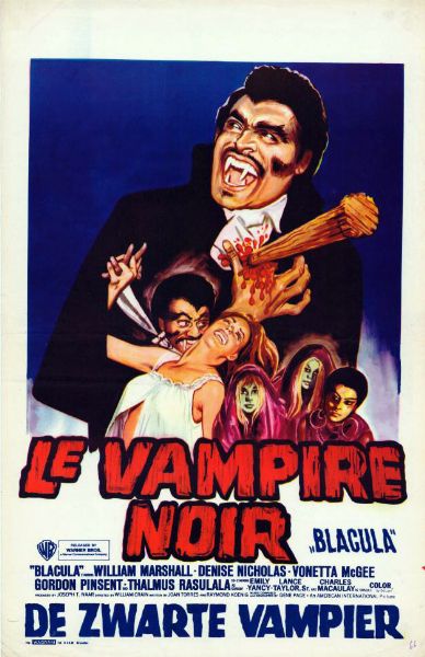 Affiche - BLACULA LE VAMPIRE NOIR - 36x56cm