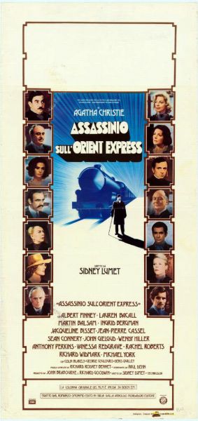 Repro 30x40cm - CRIME DE L'ORIENT EXPRESS (le) - Italienne