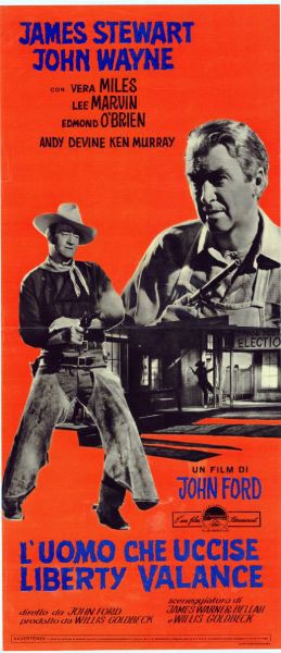 Repro 30x40cm - HOMME QUI TUA LIBERTY VALANCE (l') - Italienne