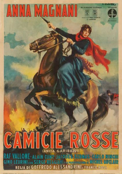 Repro 30x40cm - CHEMISES ROUGES (les) - Italienne