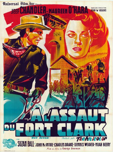 Affiche - A L'ASSAUT DU FORT CLARK - 120x160cm