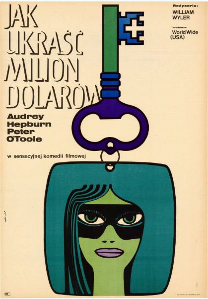 Repro 30x40cm - COMMENT VOLER UN MILLION DE DOLLARS -