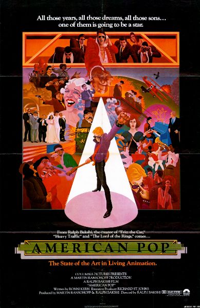 Affiche - AMERICAN POP - 70x105cm