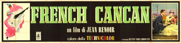 Affiche - FRENCH CANCAN - 100x300cm